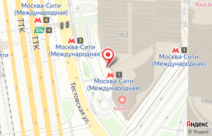 Министерство экономического развития РФ на Пресненской набережной на карте