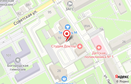 Типография Шерна на карте