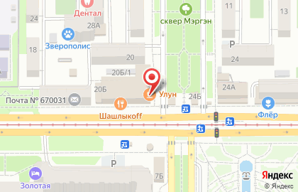 Магазин российского трикотажа на улице Терешковой на карте