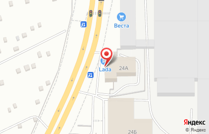Автосалон Lada на Производственной улице на карте