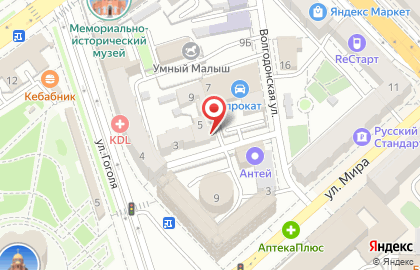 Информационный центр Михайловского на карте