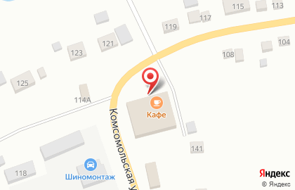 Магазин разливных напитков Ретро на Комсомольской на карте