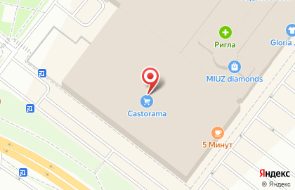 Гипермаркет товаров для дома и ремонта Castorama в Нижнем Новгороде на карте