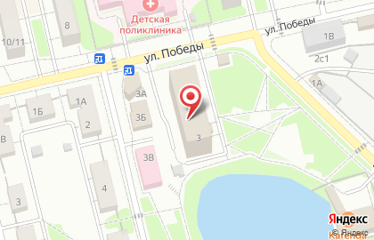 Автошкола Версаль на улице Победы на карте