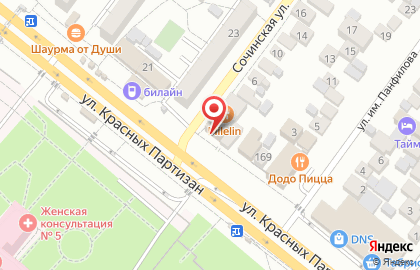 Шашлычный двор на Сочинской улице на карте