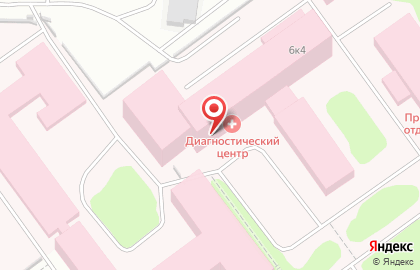 Медицинский центр Белая Роза в Мурманске на карте