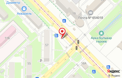 Магазин пончиков Donuts, донатов, кофе и мягкого мороженого на улице Циолковского на карте