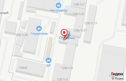 Стол заказов автозапчастей АвтоКонтрактТюмень на карте