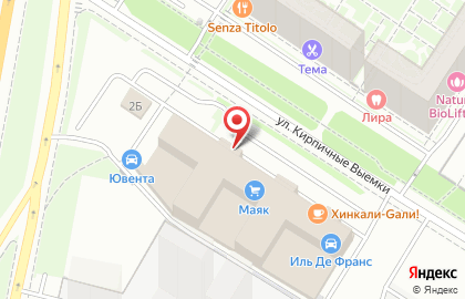 Торговый дом Gicema на улице Кирпичные Выемки на карте
