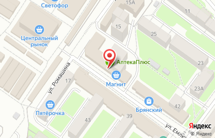 Аптечный пункт 32+ в Советском районе на карте