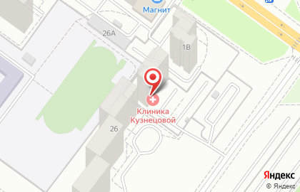 Клиника Кузнецовой на карте