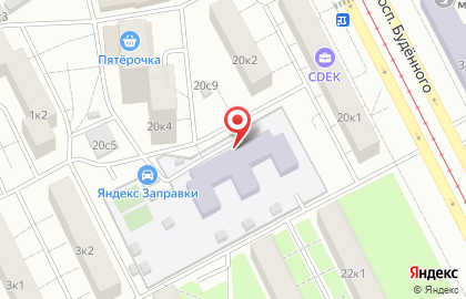 Школа Соколиная гора №429 с дошкольным отделением на проспекте Будённого на карте