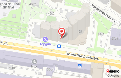 Отель Nabhotel на Нижегородской улице на карте