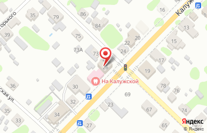 Торговый центр Дом быта, торговый центр на Калужской улице на карте