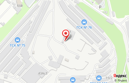 Автостоянка Шелус на карте