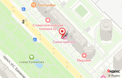 Салон красоты Ирины Кузьминой на карте