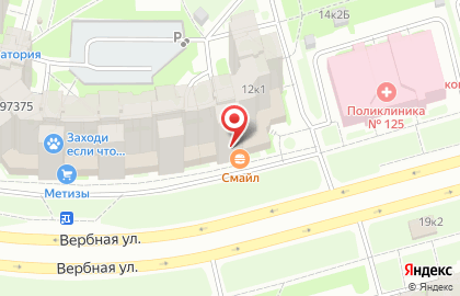 Продуктовый магазин в Санкт-Петербурге на карте
