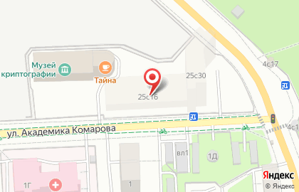Автоматика, ОАО, НИИ на карте