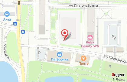 Автостоянка в Ростове-на-Дону на карте