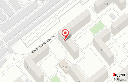 Торговая фирма СВК на Звенигородской улице на карте