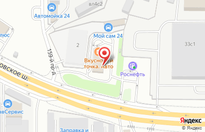 Ресторан быстрого обслуживания Макдоналдс на Олимпийском проспекте на карте