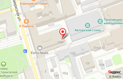 Первый Деревопропиточный Завод, Представительство в спб на карте