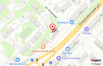 Мебельный магазин, ИП Фатеева О.А. на карте