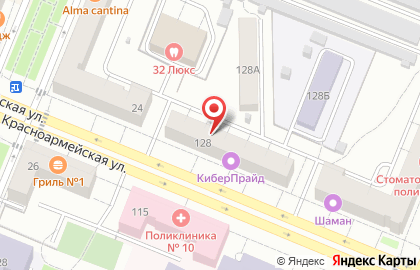 Кемеровское региональное отделение Общероссийской общественной организации Российский Красный Крест на карте