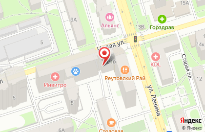 Магазин База цветов на улице Ленина на карте