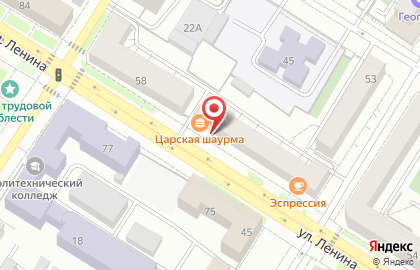 Забайкальский художественный салон в Чите на карте