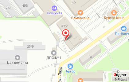 Автосервис в Кемерово на карте