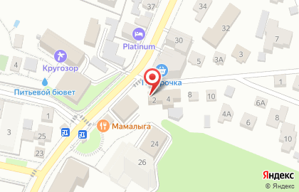 Ресто & клуб Кисловодск 1803 на карте