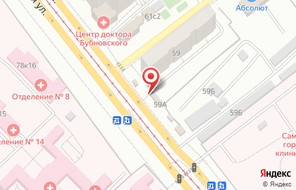 Киоск по продаже печатной продукции Печать на Ново-Вокзальной улице, 59/1 киоск на карте