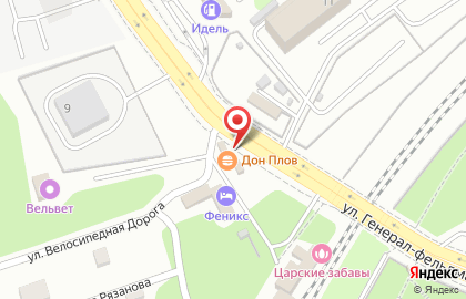 Шиномонтажная мастерская ШинСервис в Ленинградском районе на карте