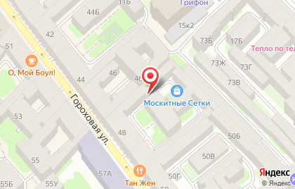 Центр Немецкой Имплантации на Гороховой улице на карте