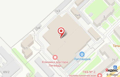 Омега-Авто в Дзержинском районе на карте