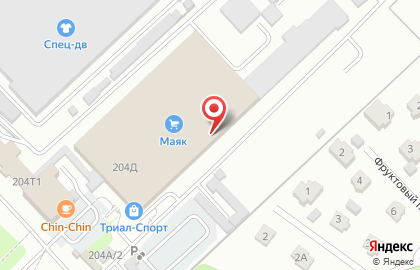Склад-магазин оптово-розничной торговли Бэйби маркет на карте