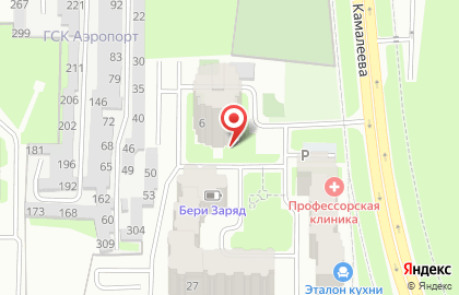 XXI век на проспекте Альберта Камалеева на карте