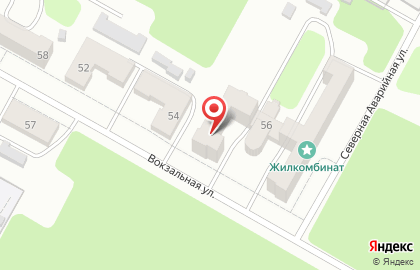 Участковый пункт полиции Отдел МВД России по г. Новомосковск на Вокзальной улице на карте