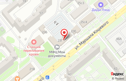 Студия кухни Мебельже на карте