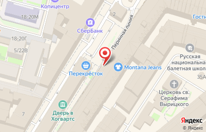 Салон оптики в Санкт-Петербурге на карте