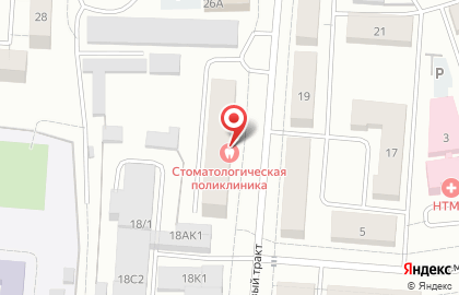 Стоматологическая поликлиника г. Нижний Тагил в Нижнем Тагиле на карте