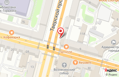 Банк УралСиб в Твери на карте