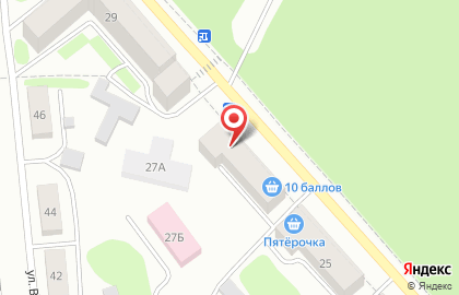 Супермаркет Красное & Белое на Социалистической улице на карте