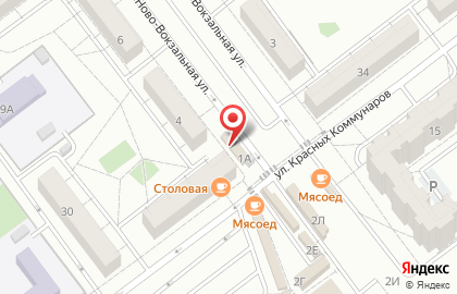 Салон электронных компонентов и приборов Связист на Ново-Вокзальной улице на карте