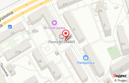 Аптека Мой доктор на улице Пушкина, 27б на карте
