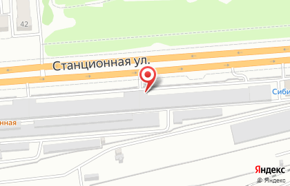 Магазин автозапчастей на Станционной улице, 38а на карте