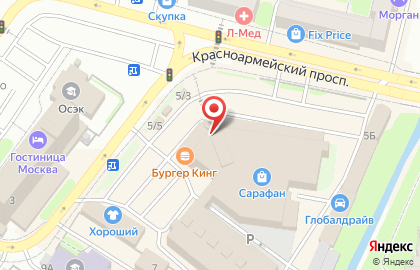 Ателье в Туле на карте