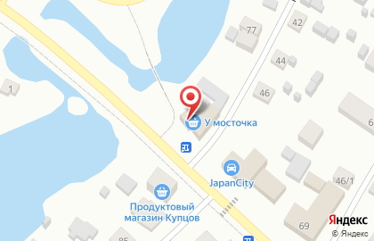 Магазин разливного пива У мосточка на карте
