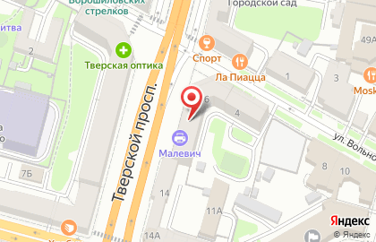 Многолестниц на карте